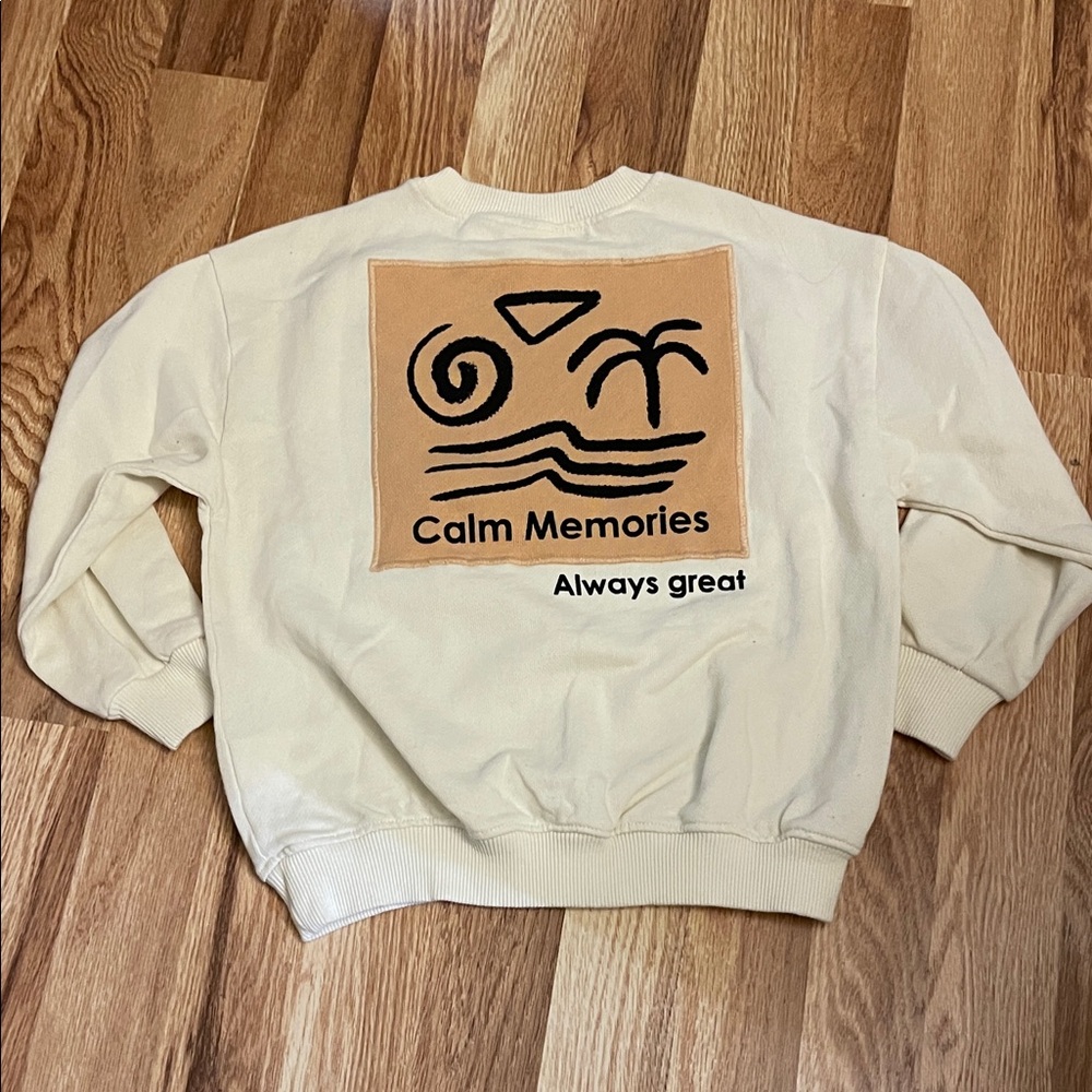 Zara Calm Memories Sweatshirt
